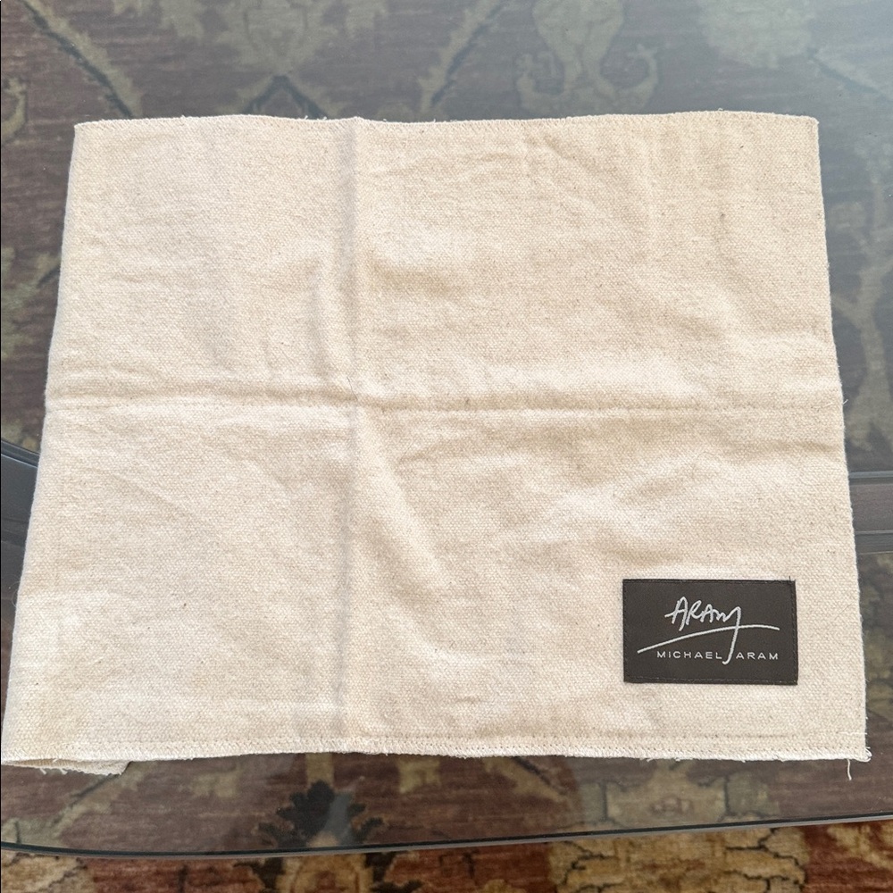 muchael aram dust bag 11» x 10”